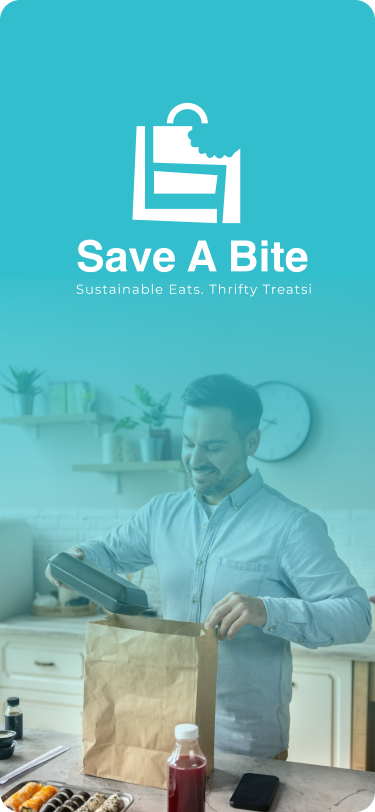 Save A Bite Login Screen